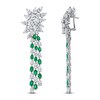 Thumbnail Image 2 of Jared Atelier X Shy Natural Emerald & Diamond Earrings 14-1/2 carats Platinum