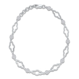 Kallati Diamond Bracelet 1/2 ct tw 14K White Gold 7"