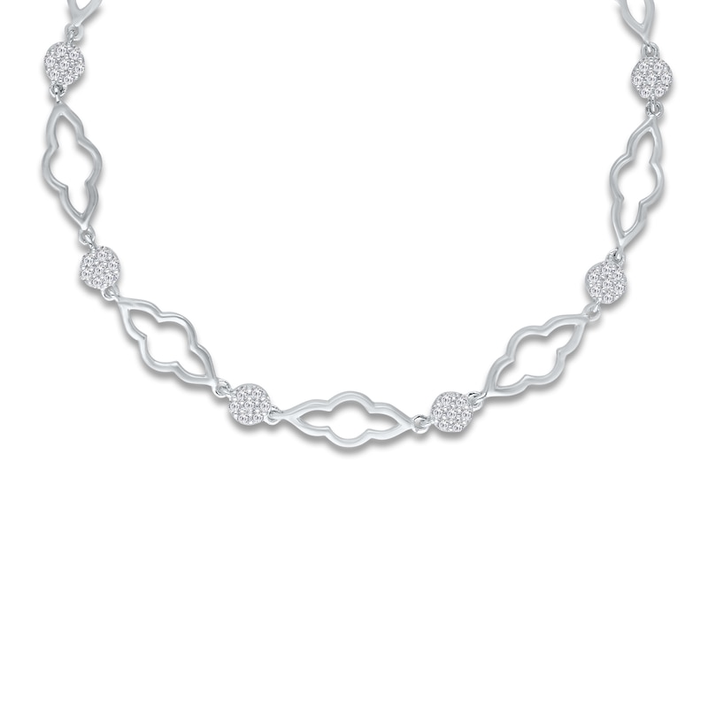 Main Image 2 of Kallati Diamond Bracelet 1/2 ct tw 14K White Gold 7"