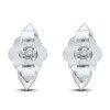 Thumbnail Image 4 of Kallati Round-Cut Diamond Stud Earrings 1/6 ct tw 14K White Gold