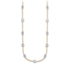 Thumbnail Image 1 of Kallati Round/Princess/ Baguette-Cut Diamond Necklace 5/8 ct tw 14K Yellow Gold 18"