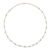 Thumbnail Image 3 of Kallati Round/Princess/ Baguette-Cut Diamond Necklace 5/8 ct tw 14K Yellow Gold 18"