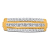 Thumbnail Image 2 of Kallati Princess, Baguette & Round-Cut Diamond Ring 1/2 ct tw 14K Yellow Gold