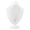 Thumbnail Image 3 of Kallati Yellow & White Diamond Pendant Necklace 1 ct tw Round 14K Yellow Gold 18"