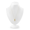 Thumbnail Image 3 of Kallati Yellow & White Diamond Pendant Necklace 1 ct tw Round 14K Yellow Gold 18"