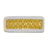 Thumbnail Image 2 of Kallati Yellow & White Diamond Ring 1-3/8 ct tw Round 14K Yellow Gold