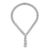 Thumbnail Image 2 of Jared Atelier X Shy Diamond Flower Necklace 60-7/8 ct tw Pear/Round 18K White Gold 18"