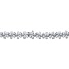 Thumbnail Image 3 of Jared Atelier X Shy Diamond Flower Necklace 60-7/8 ct tw Pear/Round 18K White Gold 18"