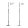 Thumbnail Image 2 of Kallati Yellow & White Diamond Drop Earrings 4-1/2 ct tw 14K White Gold