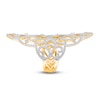Thumbnail Image 2 of Kallati Diamond Scrollwork Elongated Fashion Ring 1-1/3 ct tw 14K Yellow Gold