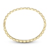 Thumbnail Image 2 of Shy Creation Diamond Grooved Bangle Bracelet 1/8 ct tw 14K Yellow Gold J-SC22009139V2RDZS