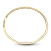 Thumbnail Image 2 of Shy Creation Diamond Ribbed Bangle Bracelet 1 ct tw 14K Yellow Gold J-SC22009145ZS