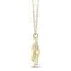 Thumbnail Image 2 of Shy Creation Diamond Quatrefoil Necklace 1/5 ct tw 14K Yellow Gold 18" J-SC22009184