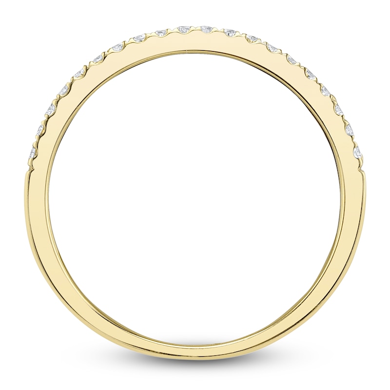 Main Image 3 of Shy Creation Diamond Beaded Ring 1/8 ct tw 14K Yellow Gold J-SC22005647