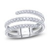 Thumbnail Image 1 of Shy Creation Diamond Spiral Ring 5/8 ct tw 14K White Gold SC22008218Z7