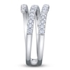 Thumbnail Image 2 of Shy Creation Diamond Spiral Ring 5/8 ct tw 14K White Gold SC22008218Z7