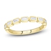 Thumbnail Image 1 of Shy Creation Baguette-Cut Diamond Bezel-Set Ring 1/3 ct tw 14K Yellow Gold J-SC22008527Z7