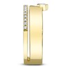 Thumbnail Image 2 of Shy Creation Emerald-Cut Diamond Bezel-Set Ring 1/3 ct tw 14K Yellow Gold SC22008536Z7