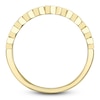 Thumbnail Image 2 of Shy Creation Baguette-Cut Diamond Hexagon Ring 5/8 ct tw 14K Yellow Gold SC22008782Z7