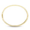 Thumbnail Image 3 of Shy Creation Baguette-Cut Diamond Hexagon Link Bangle Bracelet 1-5/8 ct tw 14K Yellow Gold J-SC22008788ZS