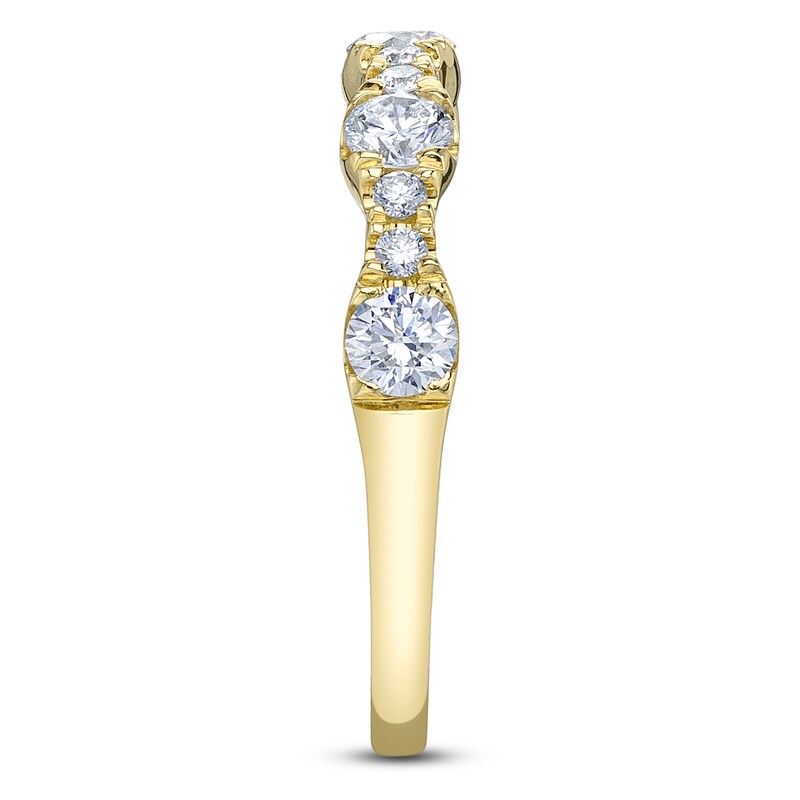 Main Image 2 of Shy Creation Diamond Scalloped Ring 3/4 ct tw 14K Yellow Gold SC22008803BDV2Z7
