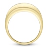 Thumbnail Image 3 of Shy Creation Diamond Domed Ring 3/8 ct tw 14K Yellow Gold SC22009076Z7
