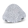 Thumbnail Image 1 of Shy Creation Multi-Diamond Center Oval Ring 2-1/5 ct tw 14K White Gold SC22009483Z7