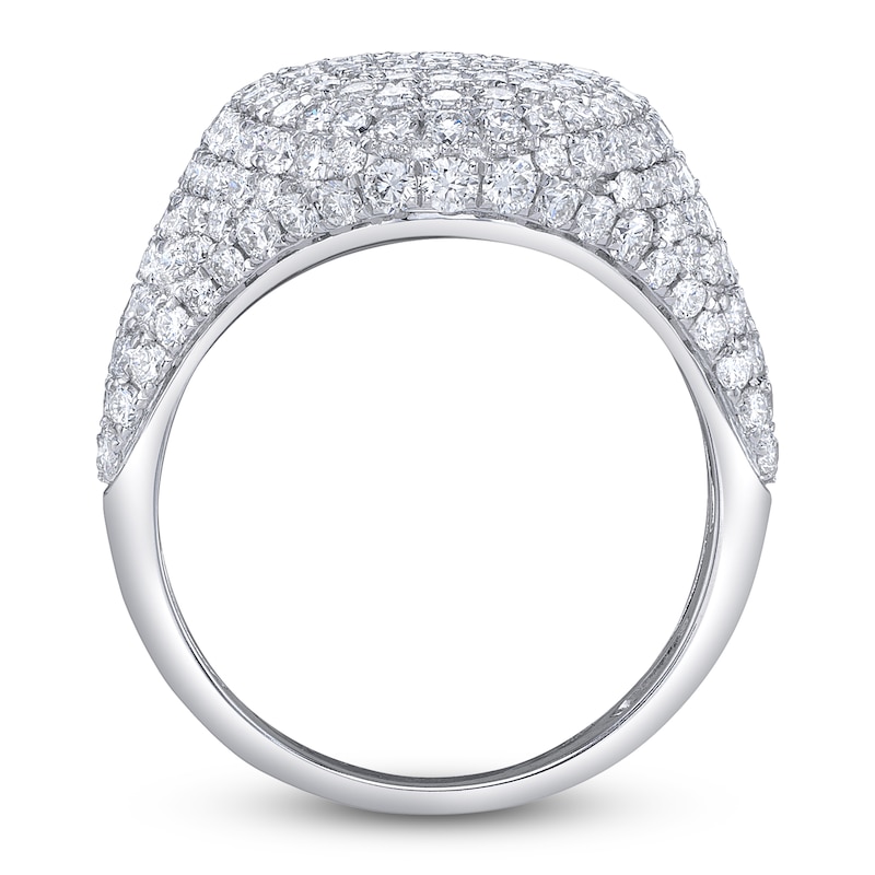 Main Image 3 of Shy Creation Multi-Diamond Center Oval Ring 2-1/5 ct tw 14K White Gold SC22009483Z7