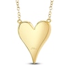 Thumbnail Image 3 of Shy Creation Diamond Heart Necklace 1/5 ct tw 14K Yellow Gold 18" SC55002005