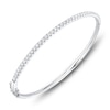 Thumbnail Image 2 of Shy Creation Diamond Bangle Bracelet 7/8 ct tw 14K White Gold J-SC22005521ZS