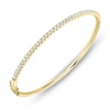 Thumbnail Image 2 of Shy Creation Diamond Bangle Bracelet 7/8 ct tw 14K Yellow Gold J-SC22005522ZS