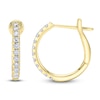 Thumbnail Image 2 of Shy Creation Diamond Hoop Earrings 1/4 ct tw 14K Yellow Gold J-SC22005537
