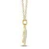 Thumbnail Image 2 of Shy Creation Diamond Micro Pavé Clover Necklace 1/5 ct tw 14K Yellow Gold 18" J-SC55024074