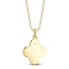 Thumbnail Image 3 of Shy Creation Diamond Micro Pavé Clover Necklace 1/5 ct tw 14K Yellow Gold 18" J-SC55024074