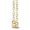 Thumbnail Image 2 of Shy Creation Diamond Horizontal Bar Necklace 1/20 ct tw 14K Yellow Gold 18" J-SC55001291