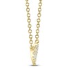Thumbnail Image 2 of Shy Creation Diamond Heart Necklace 1/20 ct tw 14K Yellow Gold 18" J-SC55006733