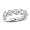 Thumbnail Image 2 of Shy Creation Diamond Five-Stone Halo Fashion Ring 5/8 ct tw 14K White Gold SC55002615Z7
