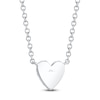 Thumbnail Image 2 of Shy Creation Diamond Heart Necklace 1/15 ct tw 14K White Gold 18" J-SC55002132