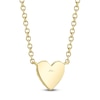 Thumbnail Image 2 of Shy Creation Diamond Heart Necklace 1/15 ct tw 14K Yellow Gold 18" J-SC55002133