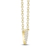 Thumbnail Image 3 of Shy Creation Diamond Heart Necklace 1/15 ct tw 14K Yellow Gold 18" J-SC55002133