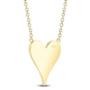 Thumbnail Image 2 of Shy Creation Diamond Heart Necklace 1/10 ct tw 14K Yellow Gold 18" J-SC55006926