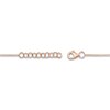 Thumbnail Image 3 of Shy Creation Diamond Heart Bracelet 1/20 ct tw 14K Rose Gold 7" J-SC55007635