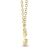 Thumbnail Image 2 of Shy Creation Diamond Accent Initial C Necklace 14K Yellow Gold 18" J-SC55007904-C