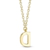 Thumbnail Image 3 of Shy Creation Diamond Initial D Necklace 1/20 ct tw 14K Yellow Gold 18" J-SC55007904-D