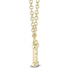 Thumbnail Image 2 of Shy Creation Diamond Accent Initial I Necklace 14K Yellow Gold 18" J-SC55007904-I