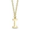Thumbnail Image 3 of Shy Creation Diamond Accent Initial I Necklace 14K Yellow Gold 18" J-SC55007904-I