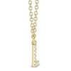 Thumbnail Image 2 of Shy Creation Diamond Accent Initial L Necklace 14K Yellow Gold 18" J-SC55007904-L