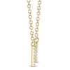 Thumbnail Image 2 of Shy Creation Diamond Initial N Necklace 1/20 ct tw 14K Yellow Gold 18" J-SC55007904-N