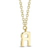 Thumbnail Image 3 of Shy Creation Diamond Initial R Necklace 1/20 ct tw 14K Yellow Gold 18" J-SC55007904-R