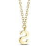 Thumbnail Image 3 of Shy Creation Diamond Initial S Necklace 1/20 ct tw 14K Yellow Gold 18" J-SC55007904-S